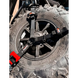 AFX Motorsports | 1-1/2In 3-Point Spare Tire Tie-Down with Swivel Hooks