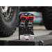 AFX Motorsports | 1In x 15Ft Ratchet Tie Down w/ Snap FtSFt Hooks w/ Soft Tie (2 Pack) - Black