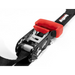 AFX Motorsports | 1In x 15Ft Ratchet Tie Down w/ Snap FtSFt Hooks w/ Soft Tie (2 Pack) - Black