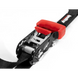 AFX Motorsports | 1In x 15Ft Ratchet Tie Down w/ Snap FtSFt Hooks w/ Soft Tie (2 Pack) - Black