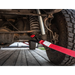 AFX Motorsports | 2In x 8Ft Ratchet Tie Down w/ Twisted Snap Hooks & Axle Strap Combo -BLACK