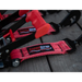 AFX Motorsports | 2In x 8Ft Ratchet Tie Down w/ Twisted Snap Hooks & Axle Strap Combo -BLACK