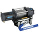 AFX Motorsports | 4500 LBS 12V DC 15/64in x 50ft Steel Rope Terra 4500 Winch - Gray Wrinkle