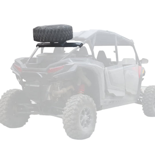 HD Spare Tire Carrier Polaris RZR XP1000 2024-2025 - Spare Tire Carrier UTV Mount - AFX Motorsports