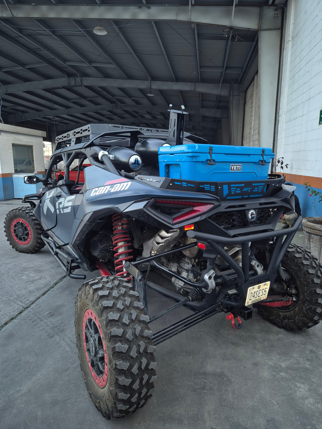 Spare Tire Carrier Can-Am Maverick R - Spare Tire Carrier UTV Mount - AFX Motorsports