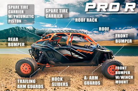 NEW ACCESSORIES POLARIS RZR PRO R