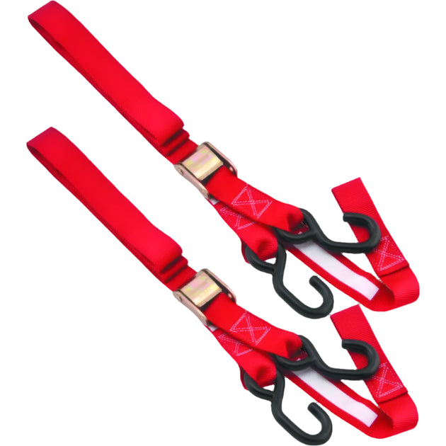 AFX Motorsports | BikeMaster Tiedown 1-1/2 Integrated Softhook - Red