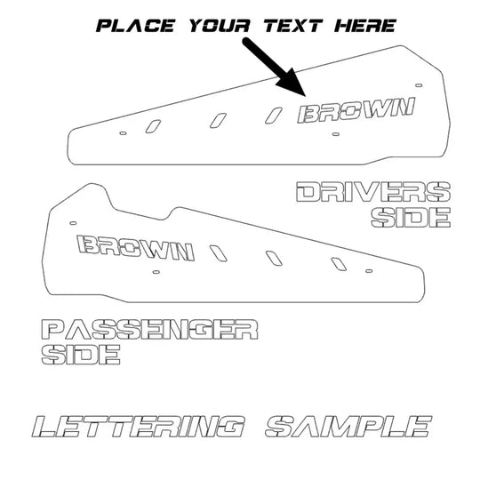 AFX Motorsports | Customized Rock Sliders Polaris RZR XP 1000 2 Seater 2015-2022
