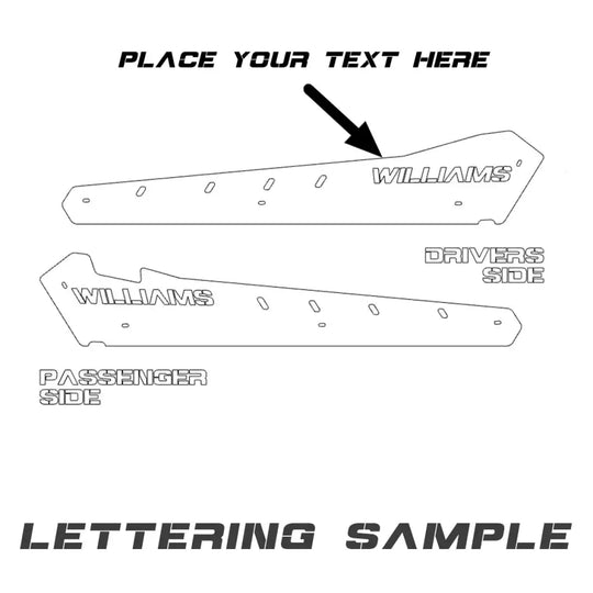 AFX Motorsports | Customized Rock Sliders Polaris RZR XP 1000 4 Seater 2015-2022