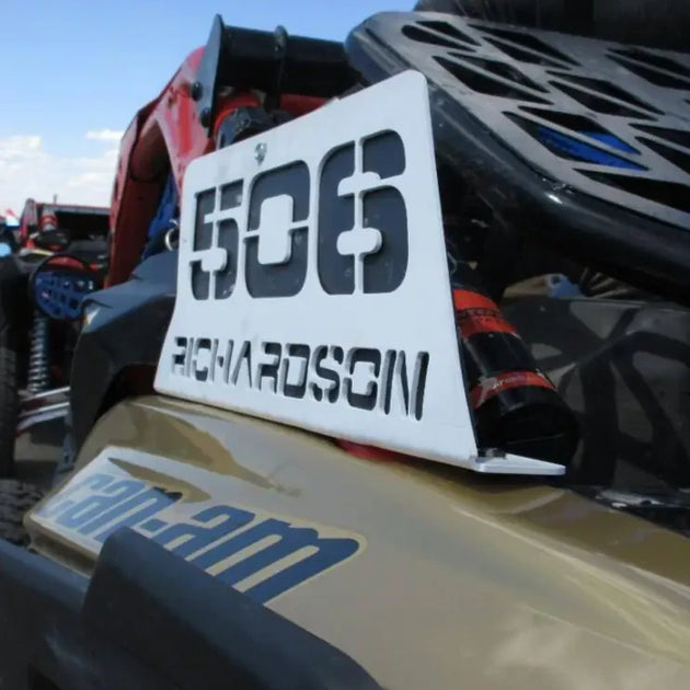 AFX Motorsports | Racing Number Plate Can Am X3 / X3 MAX
