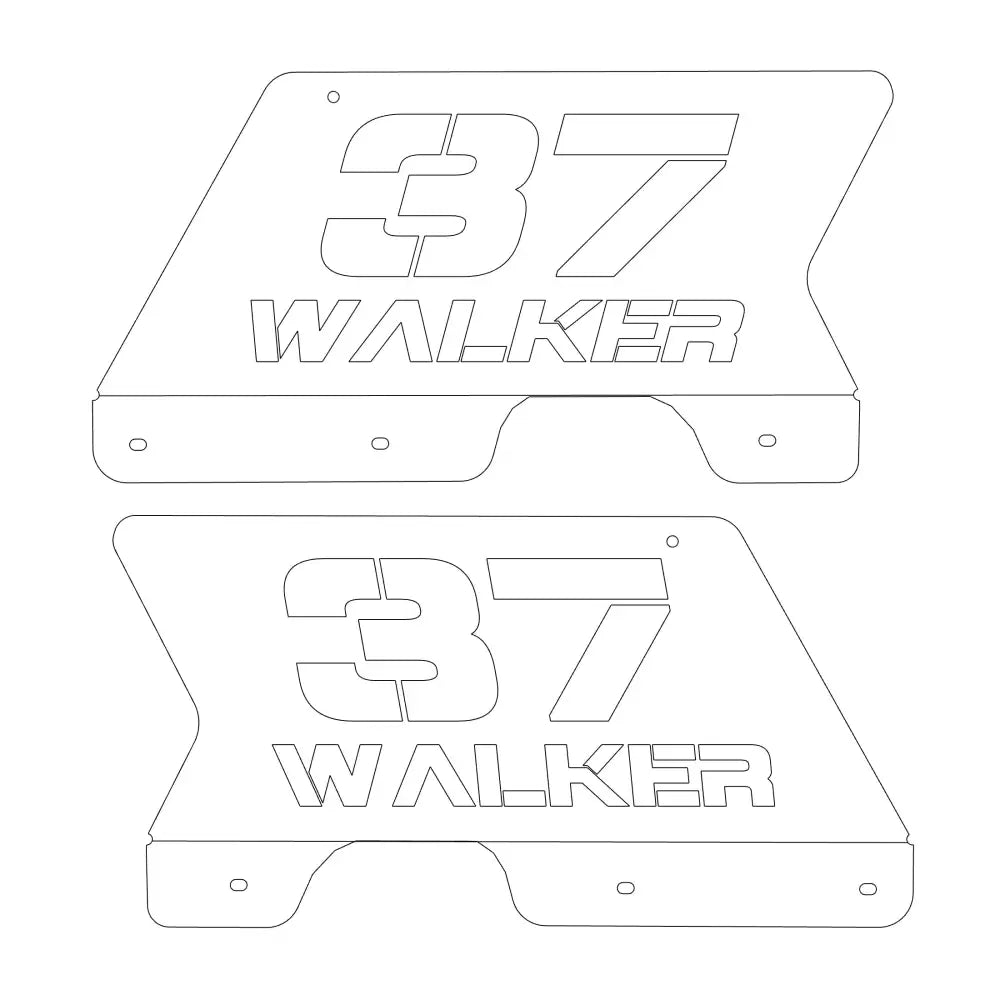 AFX Motorsports | Racing Number Plate Can Am X3 / X3 MAX