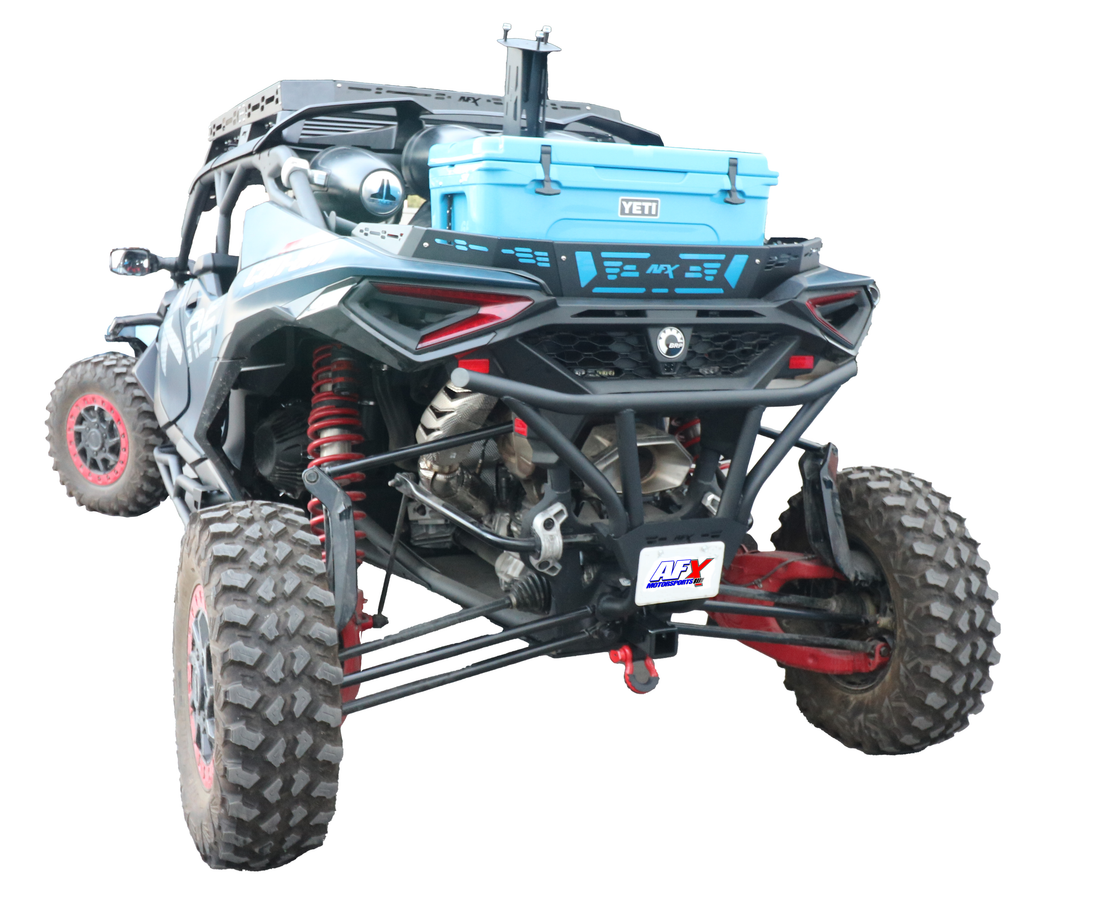 Maverick R Rear Fenders Rear Bumper Can-Am Maverick R | UTV Bumper Steel Heavy-Duty