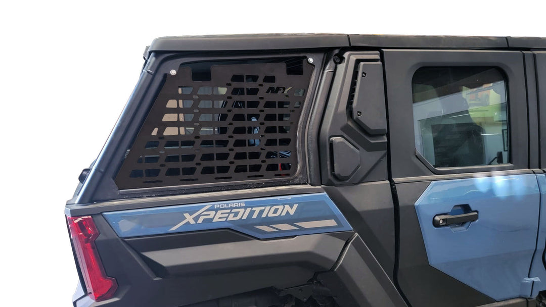 Rear Window Molle Panel for Polaris Xpedition - CARGO RACKS