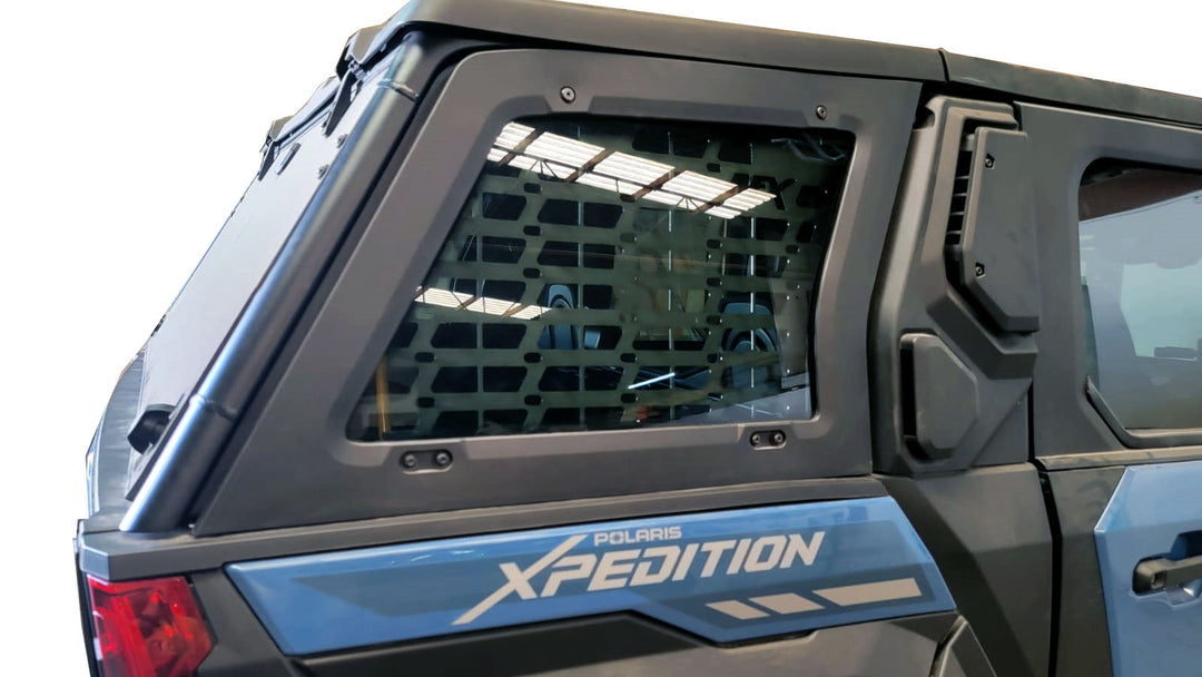 Rear Window Panel for Polaris Xpedition - CARGO RACKS