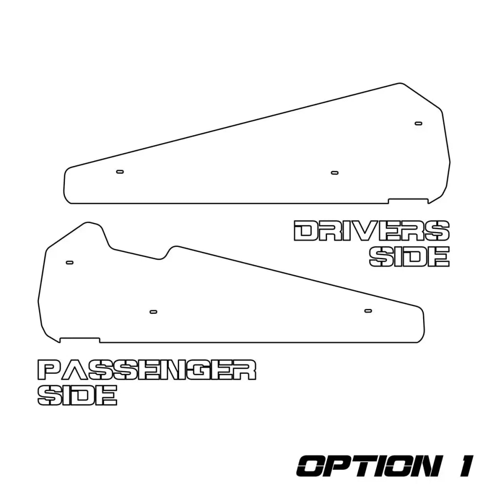 AFX Motorsports | Rock Sliders Polaris RZR XP 1000 2 Seater 2015-2022