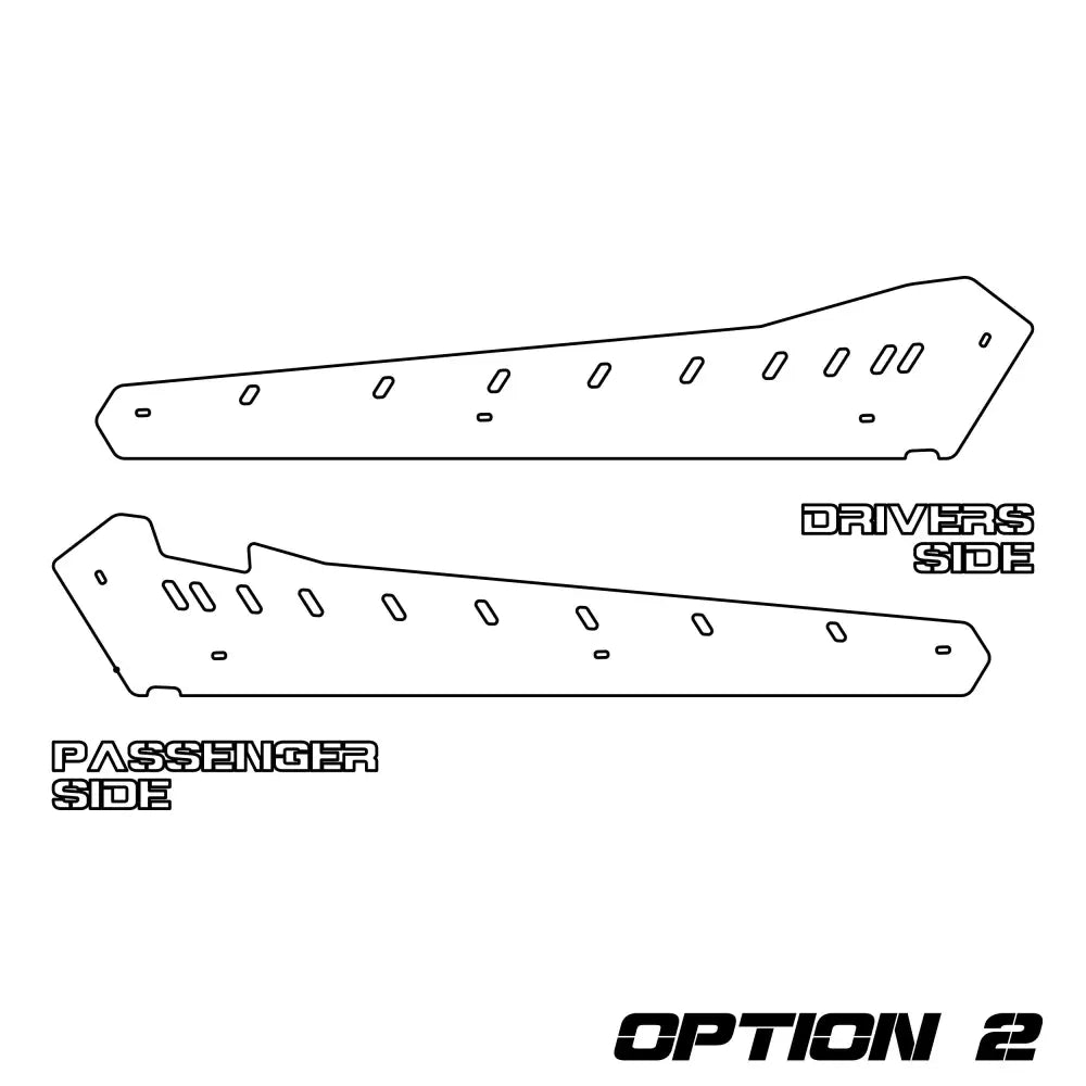 AFX Motorsports | Rock Sliders Polaris RZR XP 1000 4 Seater 2015-2022