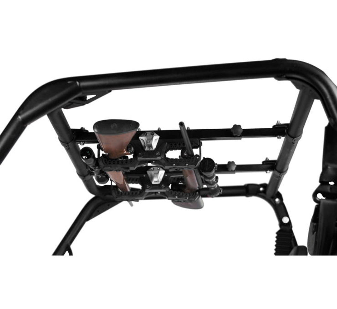 Seizmik 01 + Can Am/ Honda/ Kawasaki/ Kubota UTV OHGR 2 Gun Rack 2’’ in. Clamp - Cargo Organization