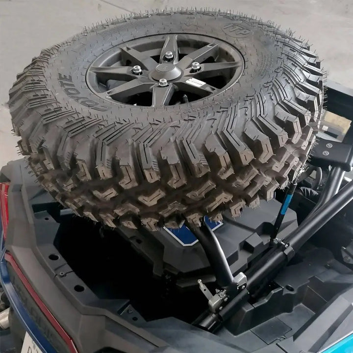 AFX Motorsports | Spare Tire Carrier w/Pneumatic Piston Polaris RZR Turbo S