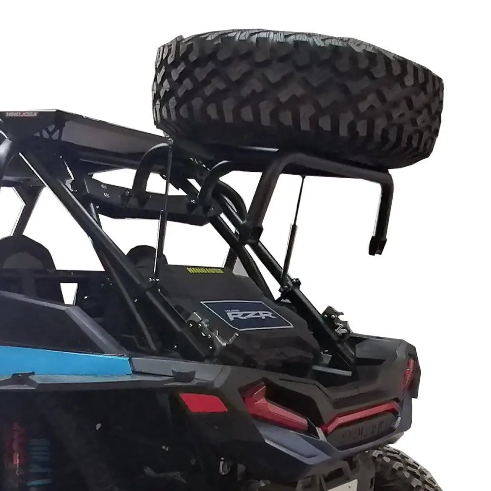 AFX Motorsports | Spare Tire Carrier w/Pneumatic Piston Polaris RZR Turbo S