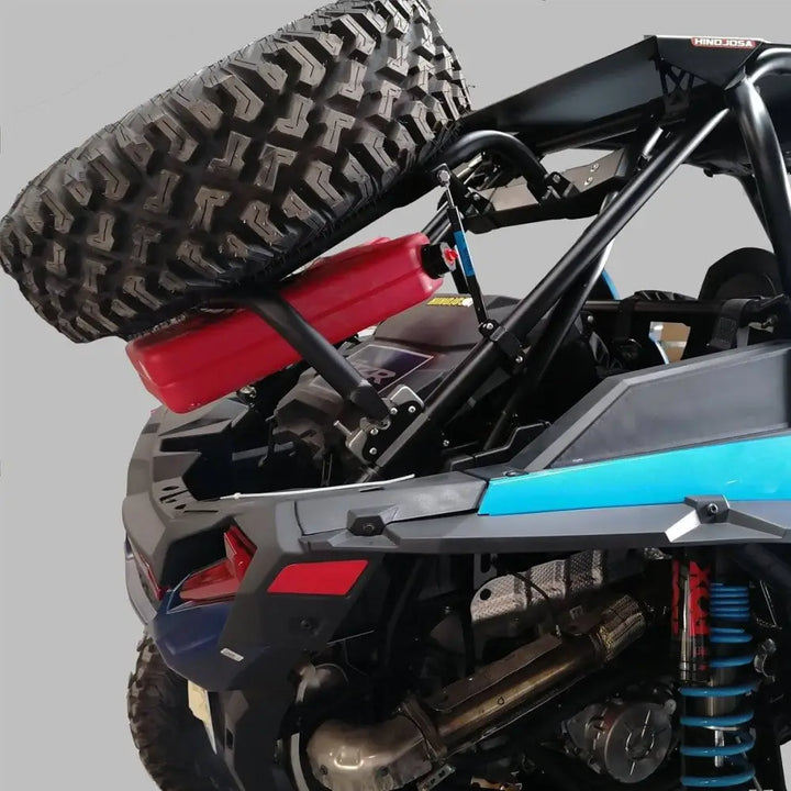 AFX Motorsports | Spare Tire Carrier w/Pneumatic Piston Polaris RZR Turbo S